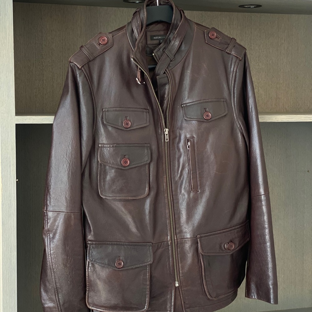 Rudsak Leather Jacket - Picture 4 of 9